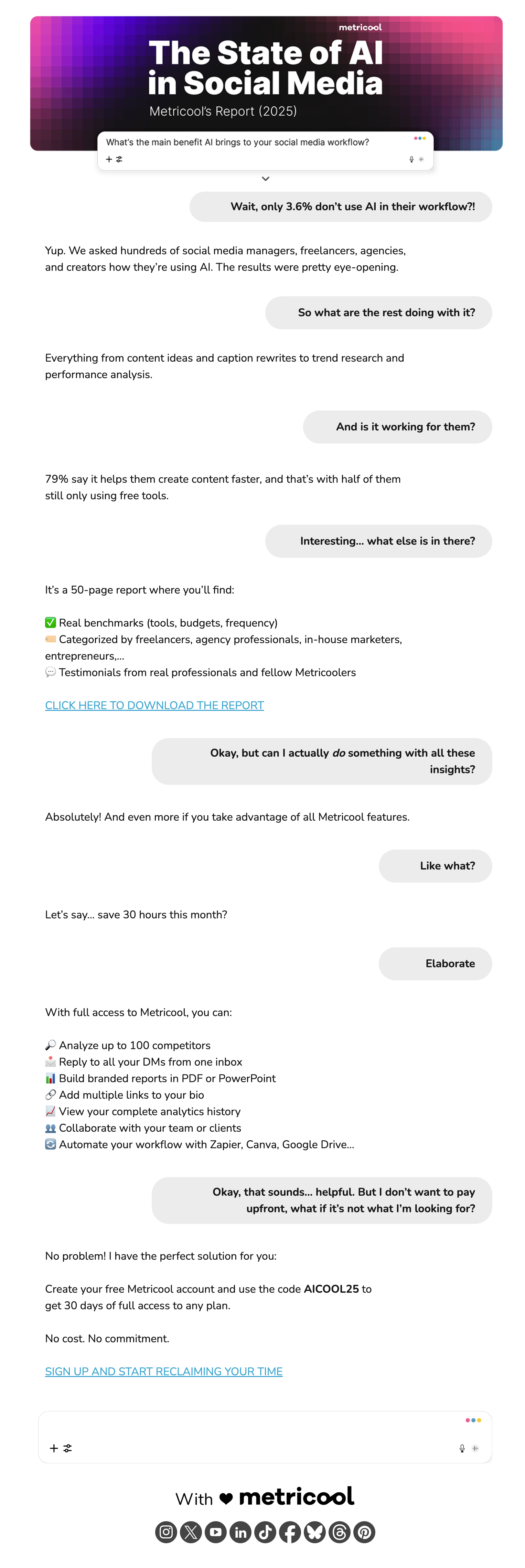 State of AI Launch Email